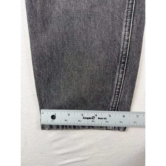 Top Shop Women's Mom Jeans Skinny Leg High Rise Five Pockets Gray Size W32XL30 - Picture 9 of 10
